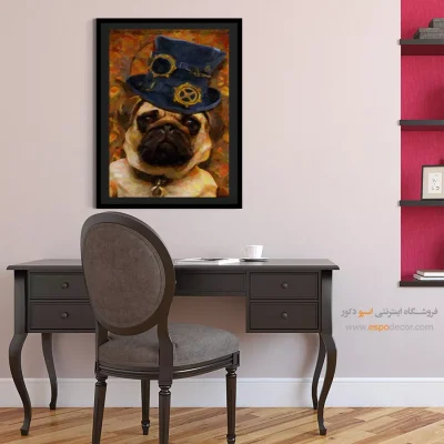 تابلو مینیمال کافیشاپ - هستی دلتنگ – تابلو مدرن - اسپو دکور