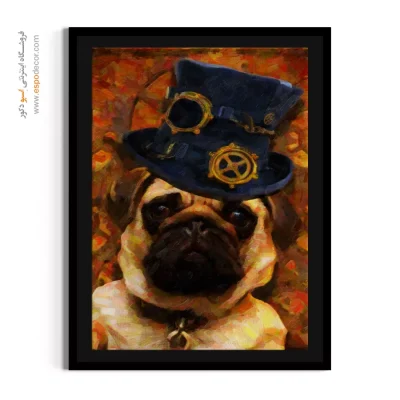 تابلو مینیمال کافیشاپ - هستی دلتنگ – تابلو مدرن - اسپو دکور