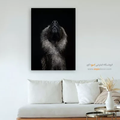 تابلو چاپی احساسی - موج شکفته – تابلو مدرن - اسپو دکور