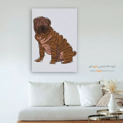 تابلو چاپی اتاق خواب