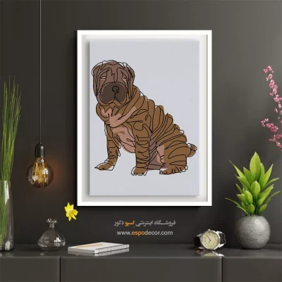 تابلو چاپی اتاق خواب