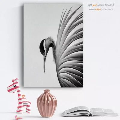 تابلو مدرن تأمل‌برانگیز - نغمه گمشده – تابلو مدرن - اسپو دکور