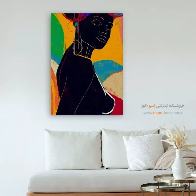 تابلو هنری دفتر کار - رویا پژمرده – تابلو مدرن - اسپو دکور