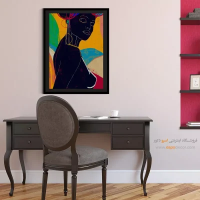 تابلو هنری دفتر کار - رویا پژمرده – تابلو مدرن - اسپو دکور