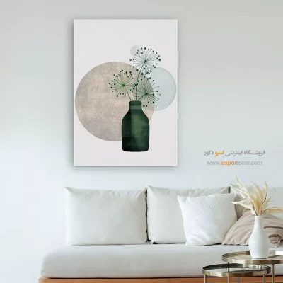 تابلو چاپی تأمل‌برانگیز - خاطره کمرنگ – تابلو مدرن - اسپو دکور