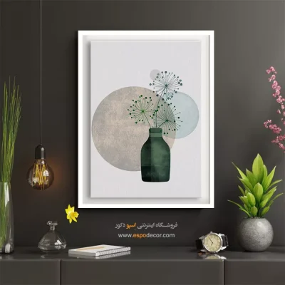 تابلو چاپی تأمل‌برانگیز - خاطره کمرنگ – تابلو مدرن - اسپو دکور