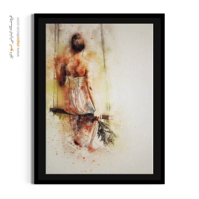 تابلو نقاشی دکور منزل - افق آرام – تابلو مدرن - اسپو دکور