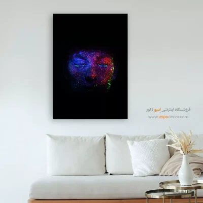 تابلو مینیمال خاص - درنگ نرم – تابلو مدرن - اسپو دکور