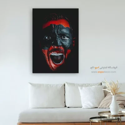 خرید تابلو دکوراتیو مدرن - پاییز گرم – تابلو مدرن - اسپو دکور