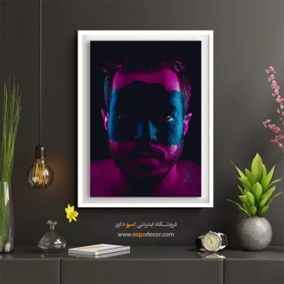 خرید تابلو هدیه روز مادر - پاییز جاری – تابلو مدرن - اسپو دکور