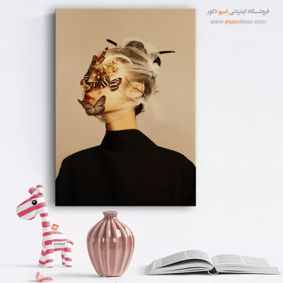 خرید تابلو مینیمال پذیرایی - افق رها – تابلو مدرن - اسپو دکور