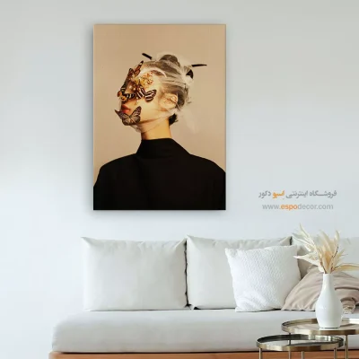 خرید تابلو مینیمال پذیرایی - افق رها – تابلو مدرن - اسپو دکور