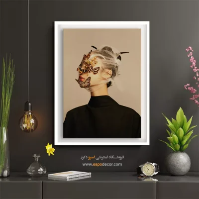 خرید تابلو مینیمال پذیرایی - افق رها – تابلو مدرن - اسپو دکور