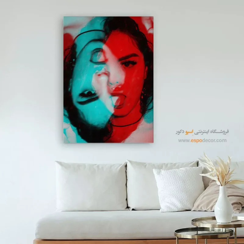 خرید تابلو چاپی احساسی مدرن