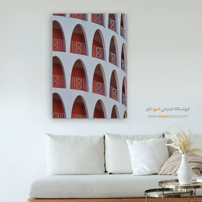 خرید تابلو مدرن بوتیک - تماشا پژمرده – تابلو مدرن - اسپو دکور