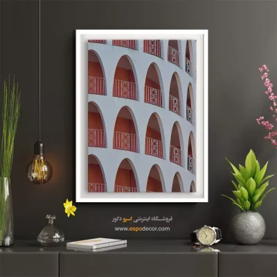 خرید تابلو مدرن بوتیک - تماشا پژمرده – تابلو مدرن - اسپو دکور