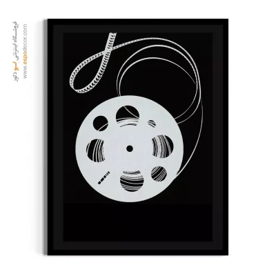 خرید تابلو نقاشی رمانتیک - موج خاموش – تابلو مدرن - اسپو دکور