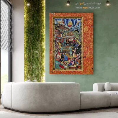 تابلو نقاشی های مرقع گلشن - اسپو دکور