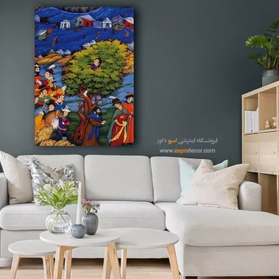 تابلو نقاشی های مرقع گلشن - اسپو دکور