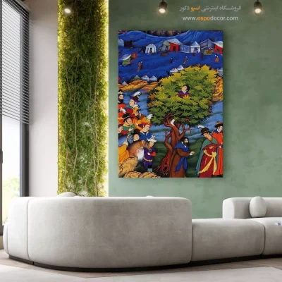 تابلو نقاشی های مرقع گلشن - اسپو دکور