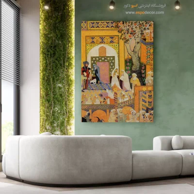 تابلو نقاشی های مرقع گلشن - اسپو دکور