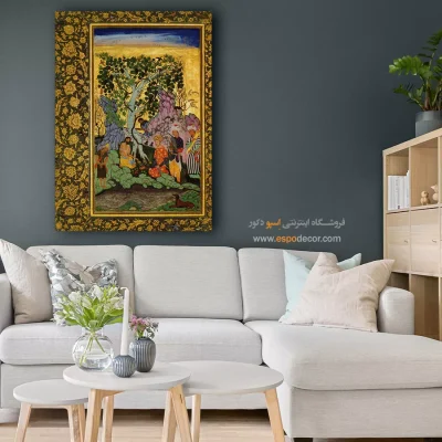 تابلو نقاشی های مرقع گلشن - اسپو دکور