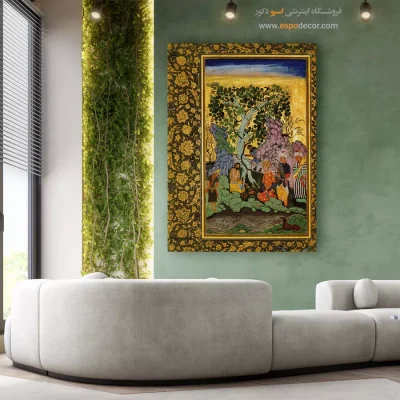 تابلو نقاشی های مرقع گلشن - اسپو دکور