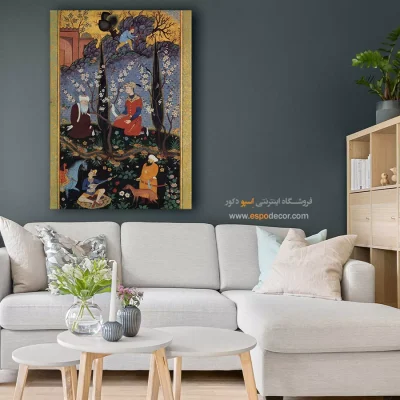 تابلو نقاشی های مرقع گلشن - اسپو دکور