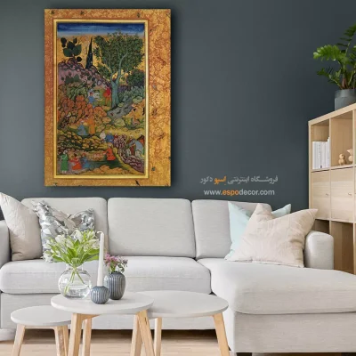 تابلو نقاشی های مرقع گلشن - اسپو دکور
