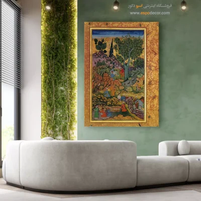 تابلو نقاشی های مرقع گلشن - اسپو دکور