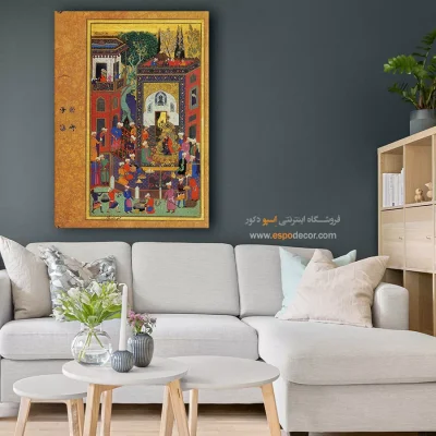 تابلو نقاشی های مرقع گلشن - اسپو دکور