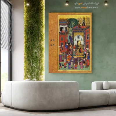 تابلو نقاشی های مرقع گلشن - اسپو دکور