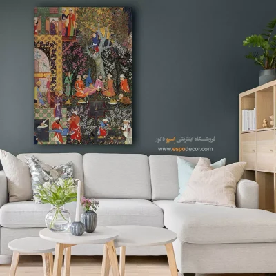 تابلو نقاشی های مرقع گلشن - اسپو دکور