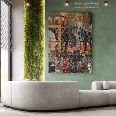 تابلو نقاشی های مرقع گلشن - اسپو دکور