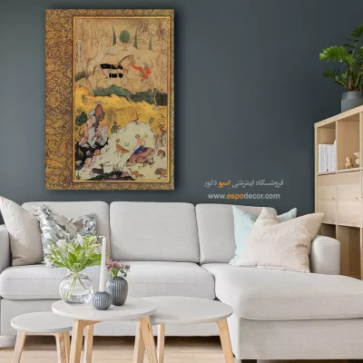 تابلو نقاشی های مرقع گلشن - اسپو دکور