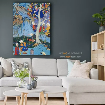 تابلو نقاشی های مرقع گلشن - اسپو دکور