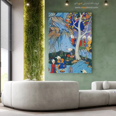 تابلو نقاشی های مرقع گلشن - اسپو دکور