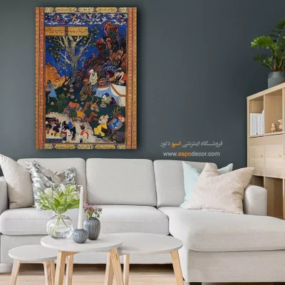 تابلو نقاشی های مرقع گلشن - اسپو دکور