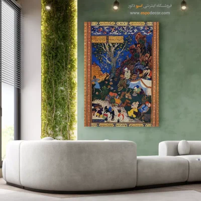 تابلو نقاشی های مرقع گلشن - اسپو دکور