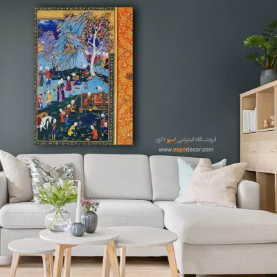 تابلو نقاشی های مرقع گلشن - اسپو دکور