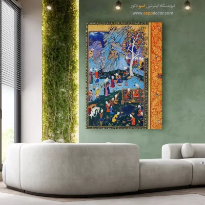 تابلو نقاشی های مرقع گلشن - اسپو دکور