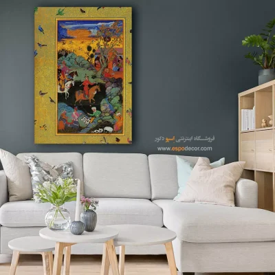 تابلو نقاشی های مرقع گلشن - اسپو دکور