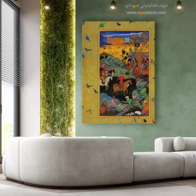 تابلو نقاشی های مرقع گلشن - اسپو دکور