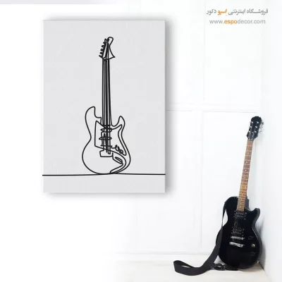 تابلو گیتار برای اتاق