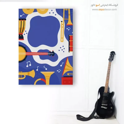 تابلو بوم موسیقی برای اتاق