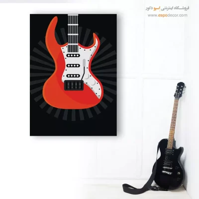 تابلو گیتار برای دکور