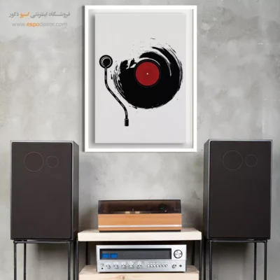 تابلو بوم موسیقی - آوازهای بی‌پایان – تابلو موسیقی - اسپو دکور