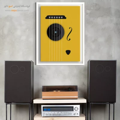 خرید تابلو بوم موسیقی - نواهای طبیعت – تابلو موسیقی - اسپو دکور