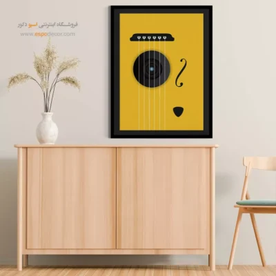 خرید تابلو بوم موسیقی - نواهای طبیعت – تابلو موسیقی - اسپو دکور