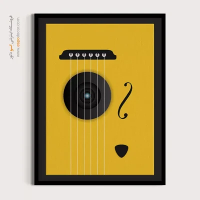 خرید تابلو بوم موسیقی - نواهای طبیعت – تابلو موسیقی - اسپو دکور